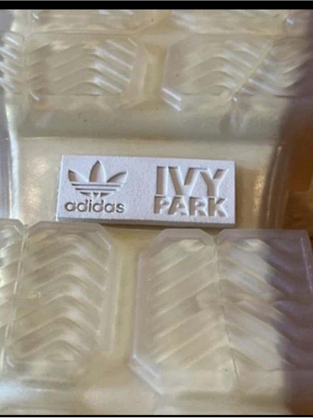 NWT WOMENS ADIDAS X IVY PARK SUPER SLEEK CHUNKY PLATFORM HALO IVORY SHOES 7 2021 - Picture 10 of 10